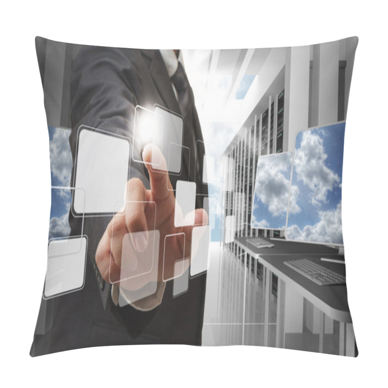 Personality  Cloud Network Concept Pillow Covers