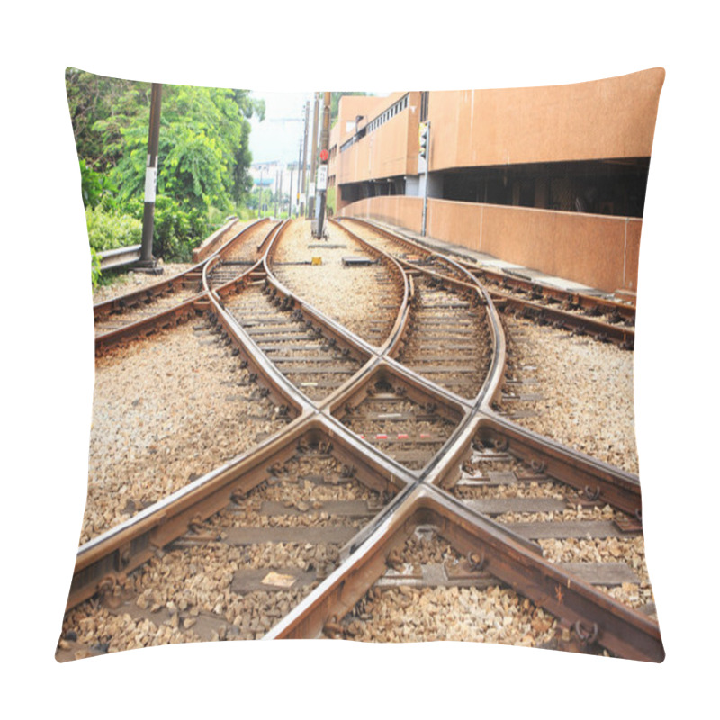 Personality  Railway Pillow Covers