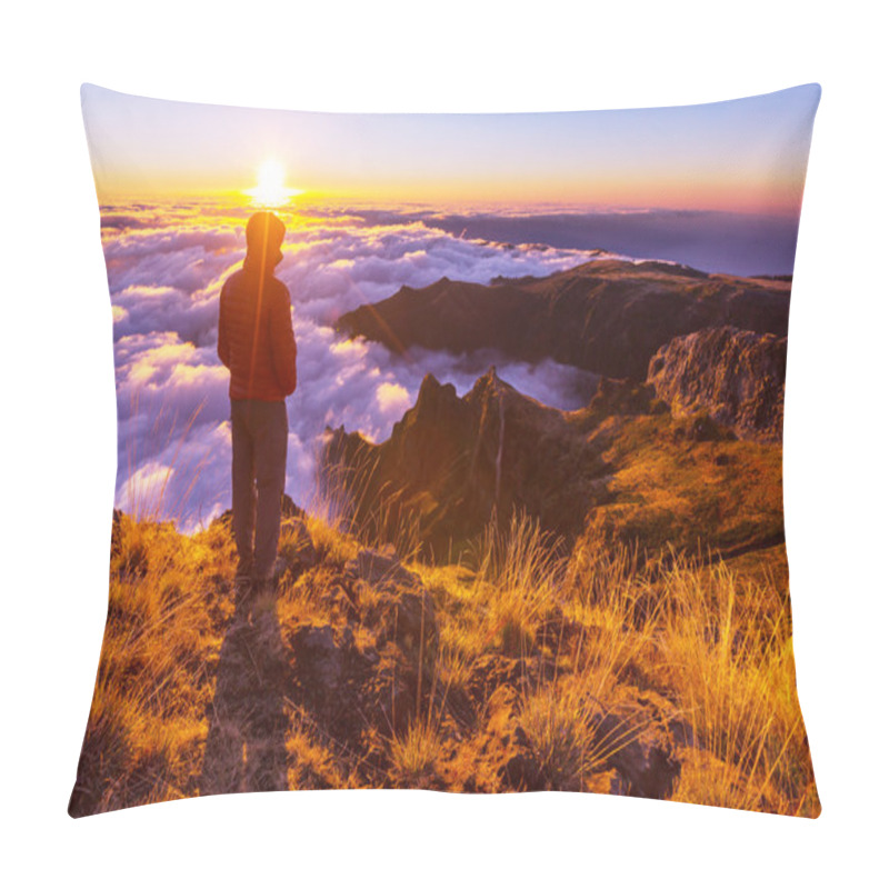 Personality  Mountains In Madeira Pillow Covers