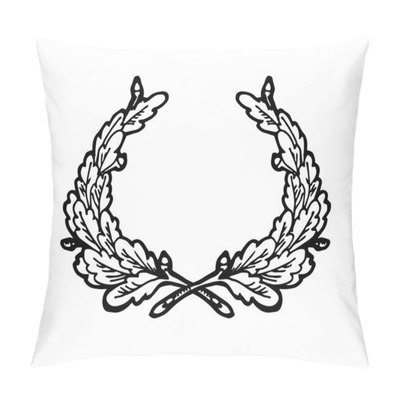 Personality  Floral Wreath Branches Set.  Pillow Covers