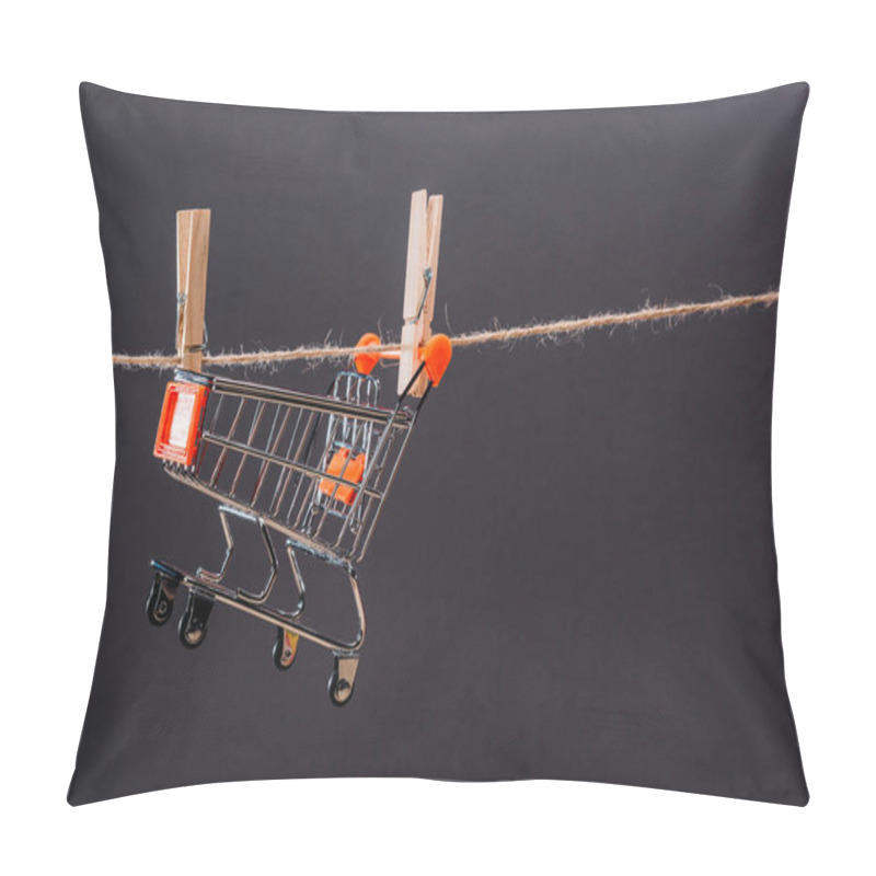 Personality  Small Shopping Cart  Pillow Covers