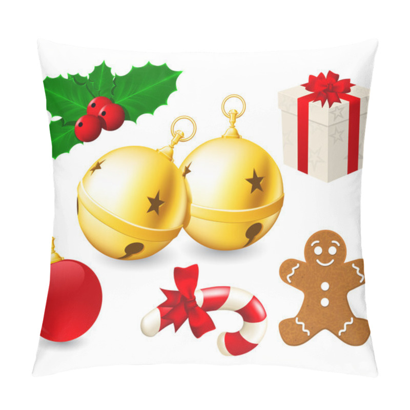 Personality  Jingle Bells And Christmas Decoration Pillow Covers