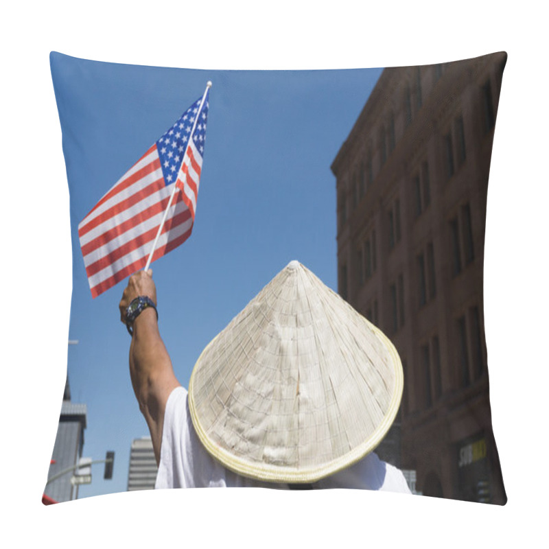 Personality  Immigration Reform Rally In The United States Pillow Covers