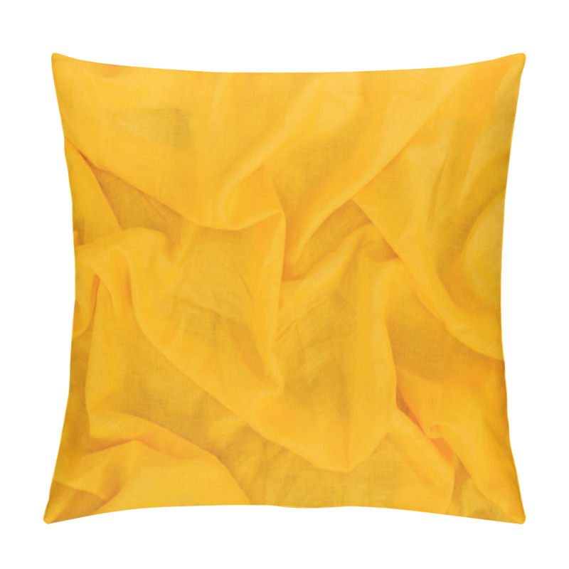 Personality  Yellow Linen Texture Pillow Covers