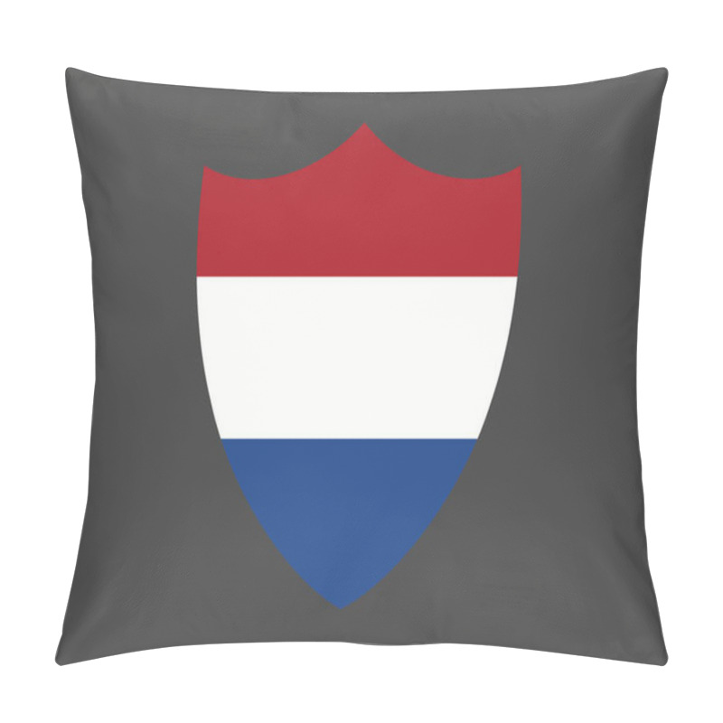 Personality  Netherlands Flag Sign, Netherlands Flag Vector Graphic, Netherlands Country Flag Is A Symbol Of Freedom, National Netherlands Flag, Vector Illustration Pillow Covers