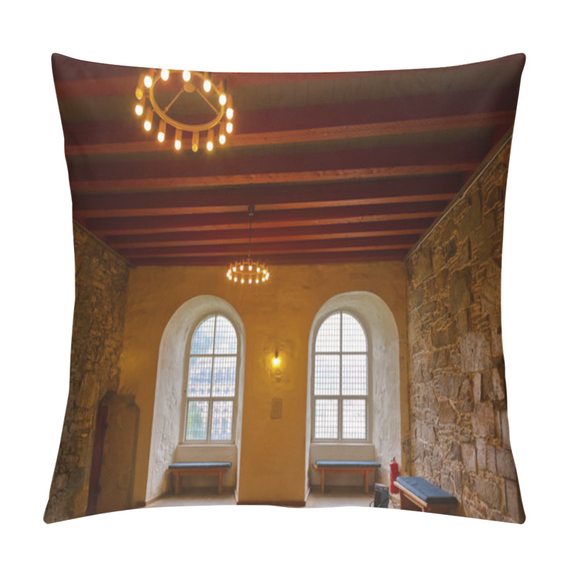 Personality  Retro Interior In Fortress - Bergen Norway Pillow Covers