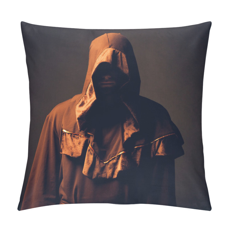 Personality  Mysterious Catholic Monk Pillow Covers