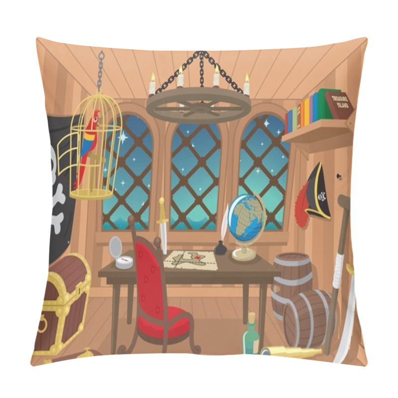 Personality  Captain’s Cabin Pillow Covers