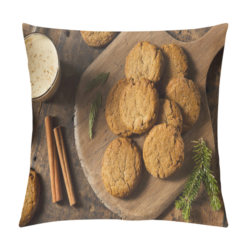 Personality  Homemade Brown Gingersnap Cookies Pillow Covers