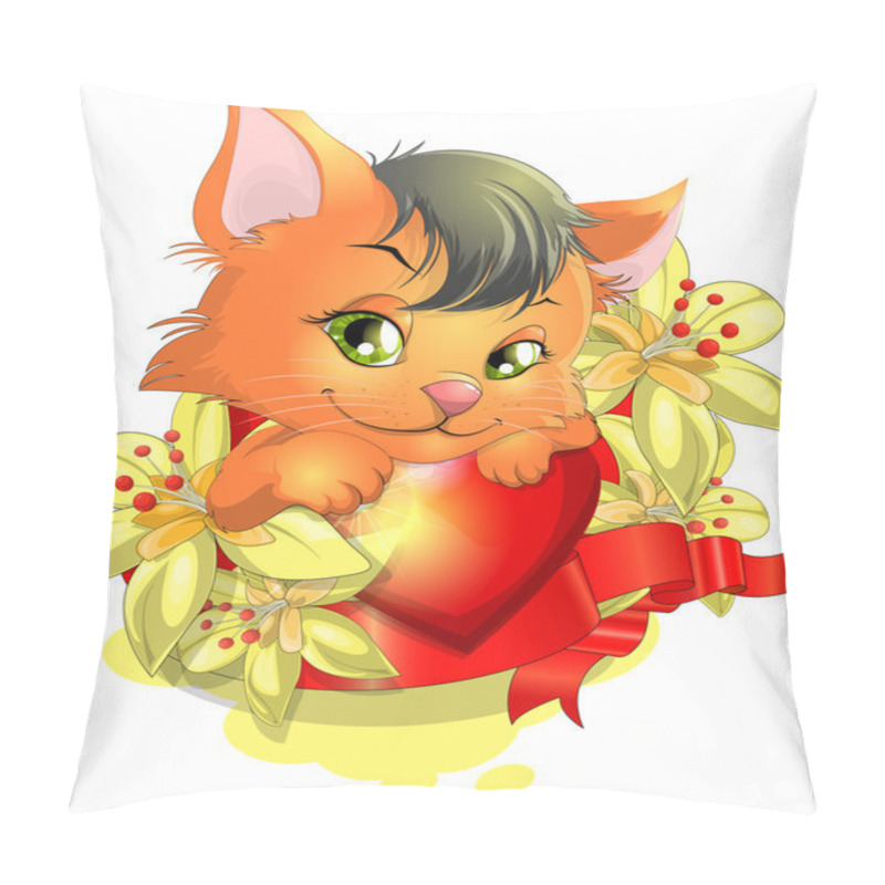 Personality  Kitten Pillow Covers