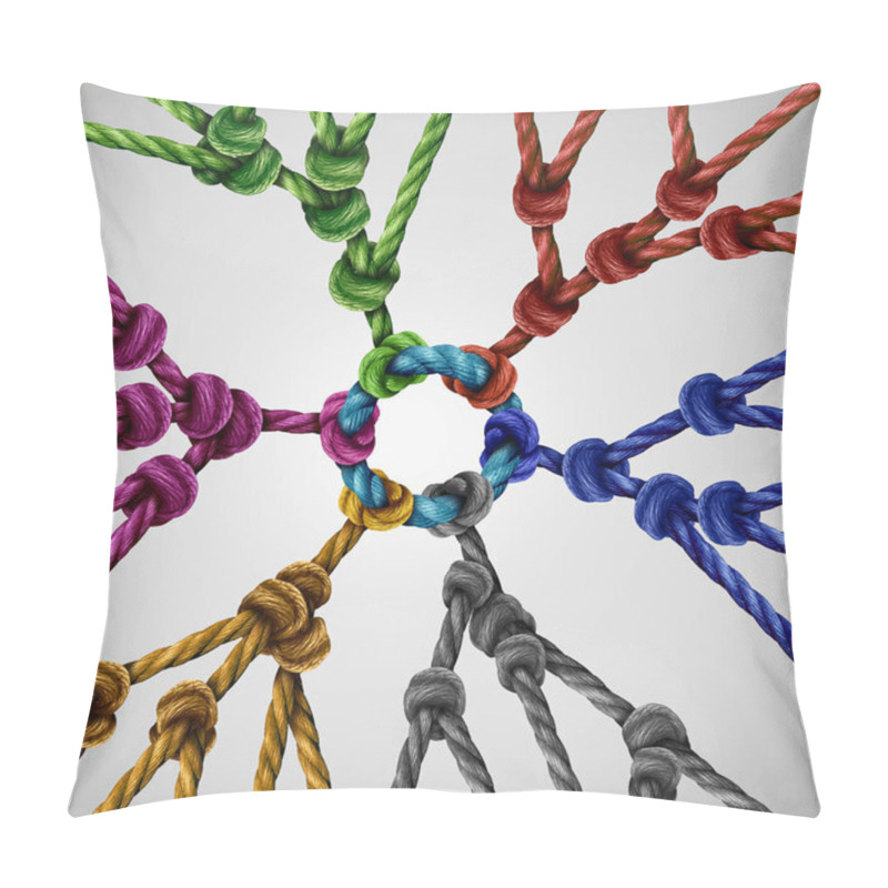 Personality  Team Groups Network Pillow Covers