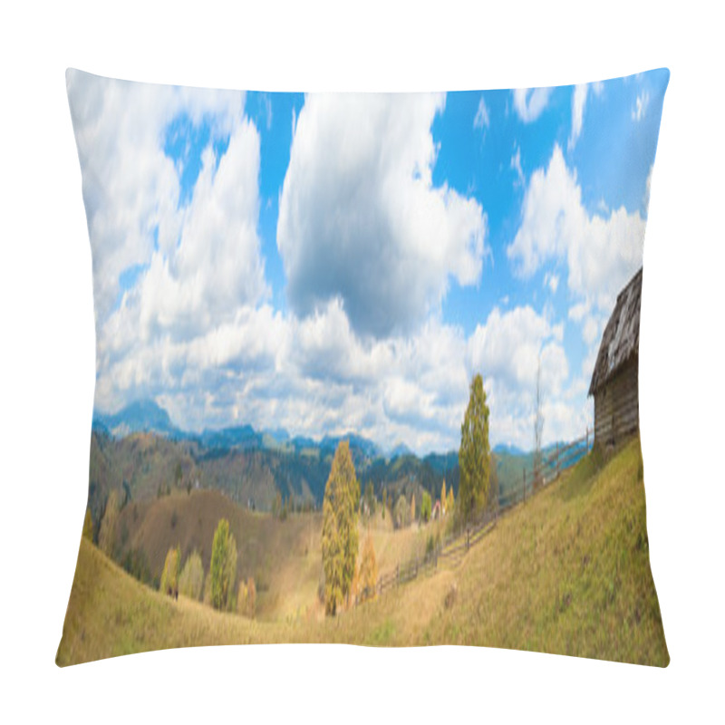 Personality  Autumn Mountain Village Pillow Covers