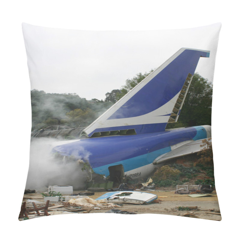 Personality  Plane Crash Pillow Covers