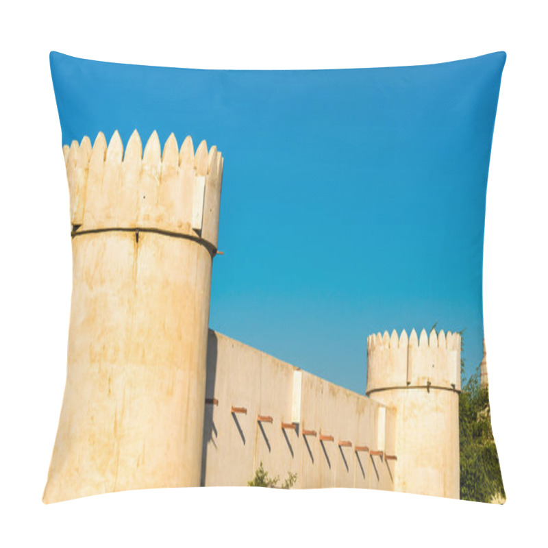 Personality  Al Koot Fort In Doha, The Capital Of Qatar Pillow Covers