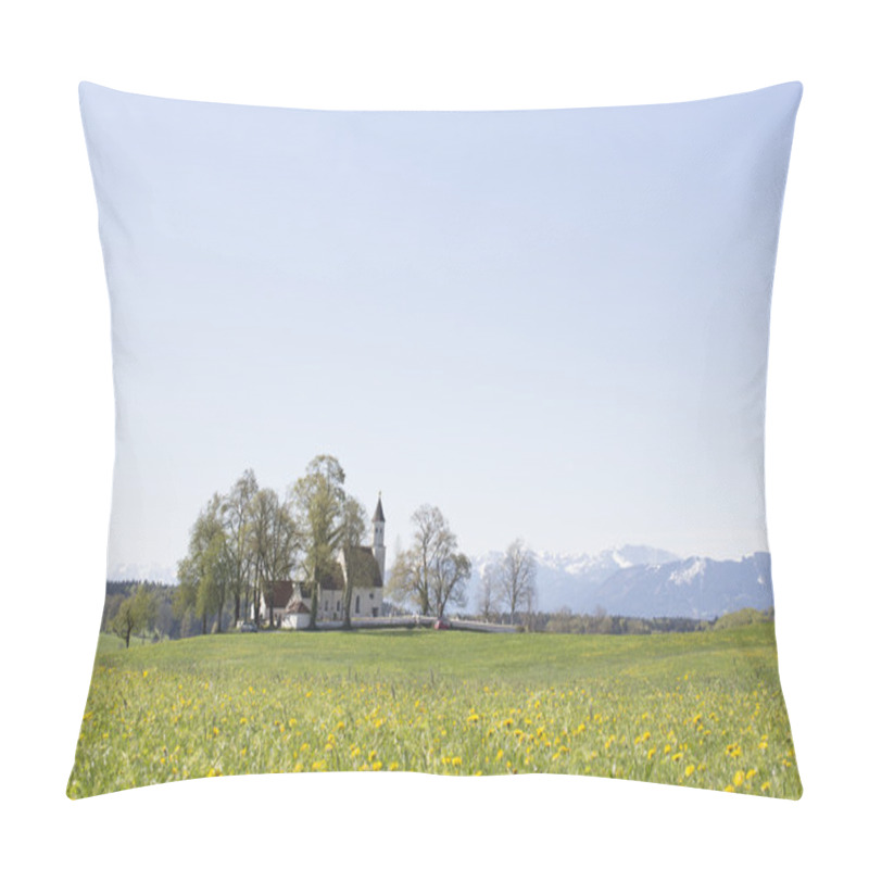 Personality  Village Church Of Dietramszell Pillow Covers