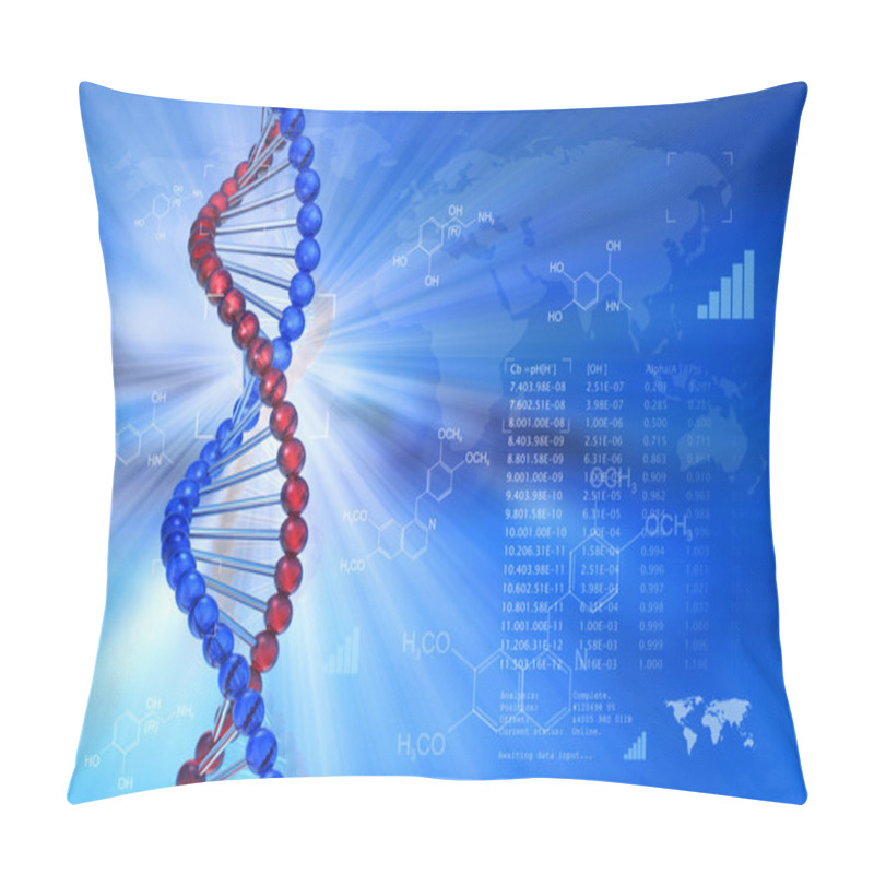 Personality  Genetic Engineering Scientific Concept Pillow Covers