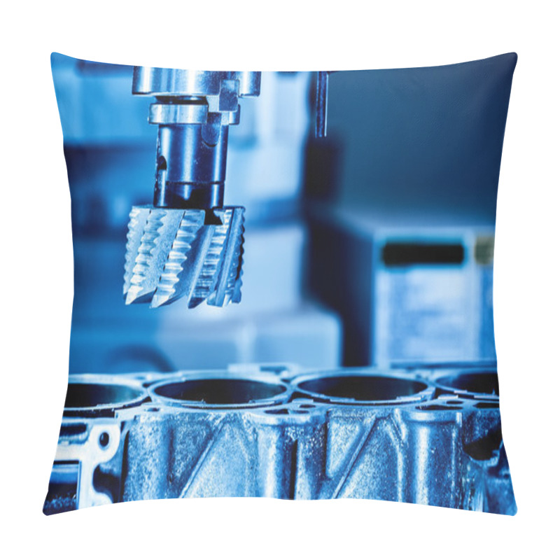 Personality  Metalworking CNC Milling Machine. Pillow Covers