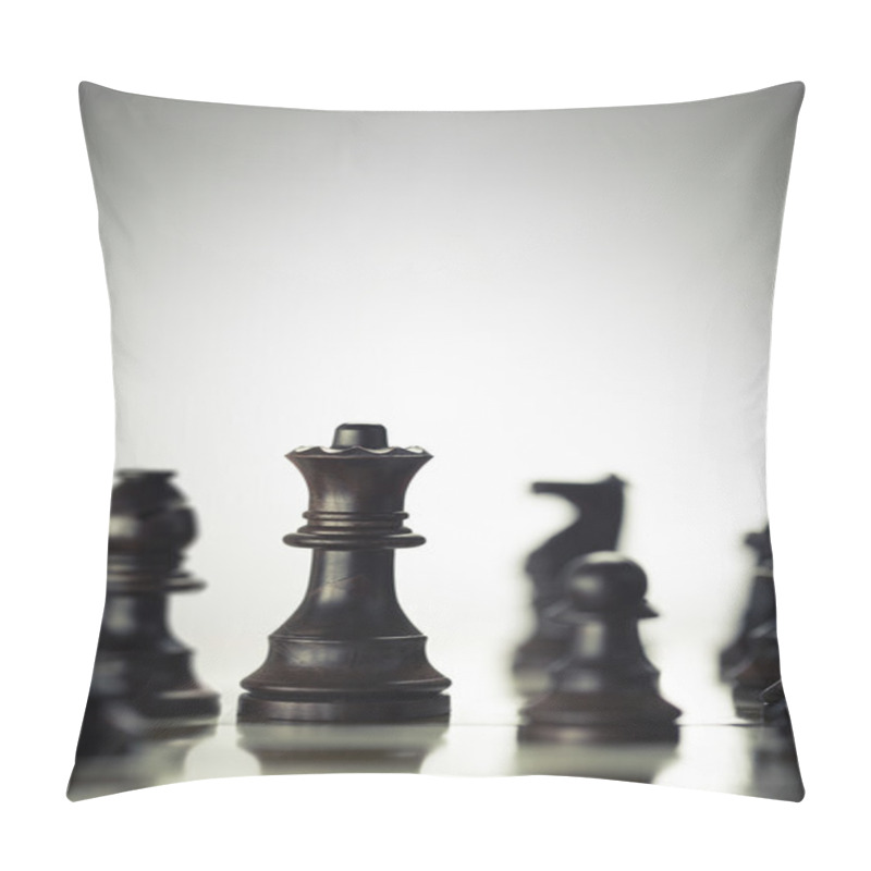 Personality  Risk Anticipation Concept, Chess Game Pillow Covers