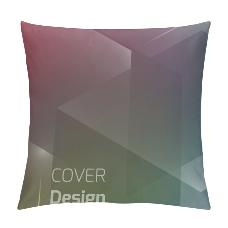 Personality  Vector Abstract Background Pillow Covers