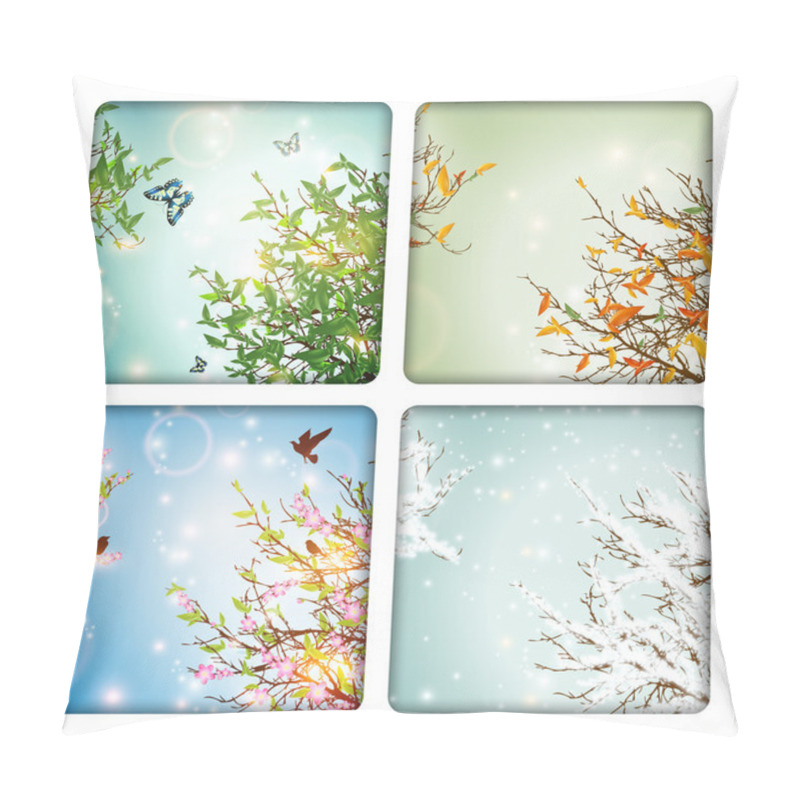 Personality  Seasons Pillow Covers