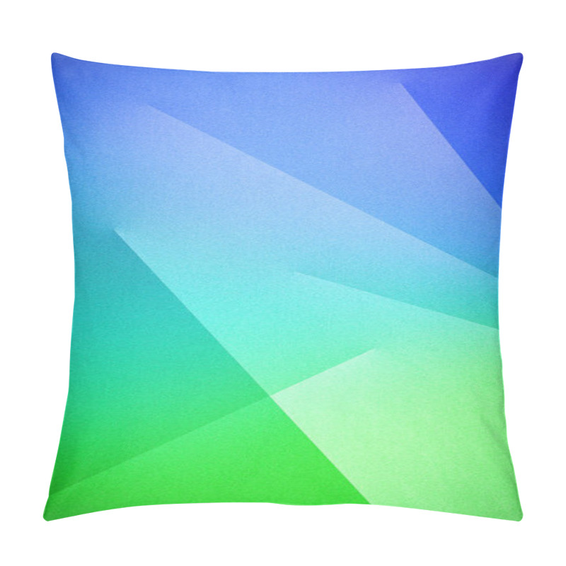 Personality  A Vibrant Vertical Gradient Combining Blue And Green Hues, Featuring A Grainy Texture. Ideal For 4K Backgrounds, Wallpapers, And Creative Designs Pillow Covers