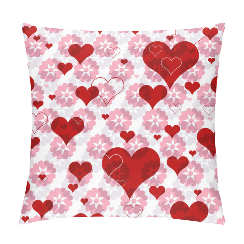 Personality  Seamless Valentine Pattern Pillow Covers