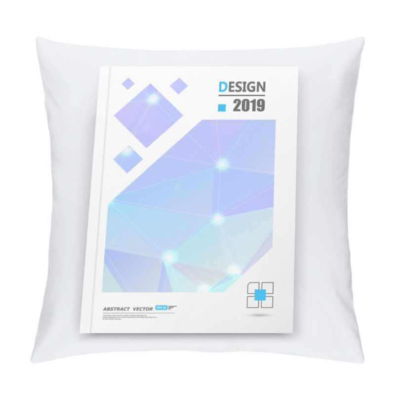 Personality  Abstract Composition, Blue Font Texture, Shiny Dots, Lines Construction, Moon Stone, Light Points, A4 Brochure Title Sheet, Creative Figure Icon, Commercial Logo Surface, Firm Banner Form, Flier Fiber Pillow Covers