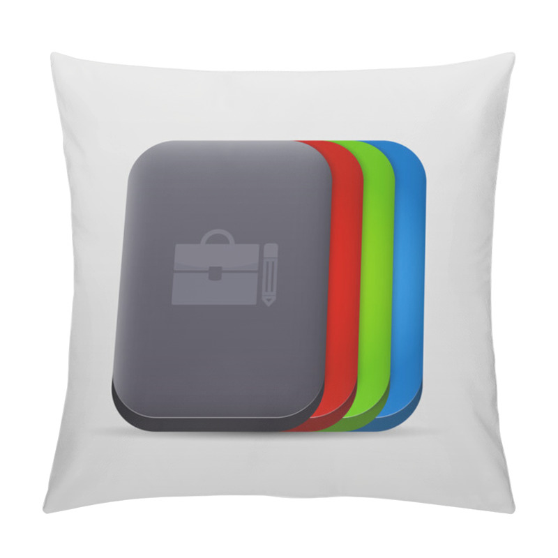 Personality  Tablet PC (Pad Icons) Pillow Covers