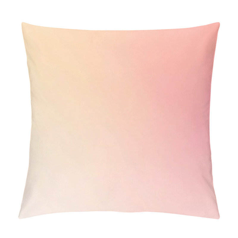 Personality  Soft Pink And Peach Gradient Minimalist Background Pillow Covers