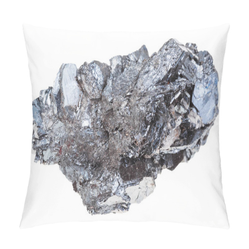 Personality  Specimen Of Hematite (iron Ore) Stone Isolated Pillow Covers