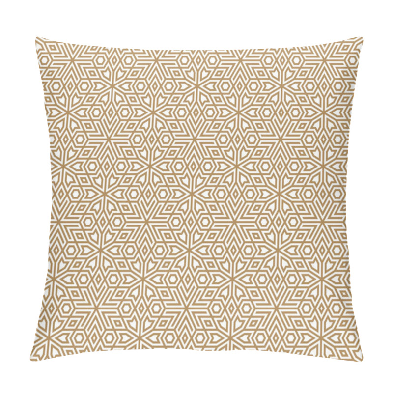 Personality  Seamless Pattern Based On Japanese Ornament Kumiko Pillow Covers