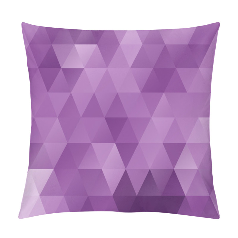 Personality  Purple Block  Seamless Mosaic Background, Vector Illustration,  Creative  Business Design Templates Pillow Covers