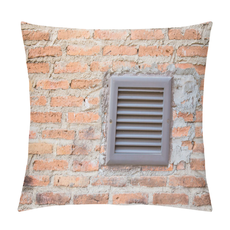 Personality  Brick Wall With Ventilator Pillow Covers