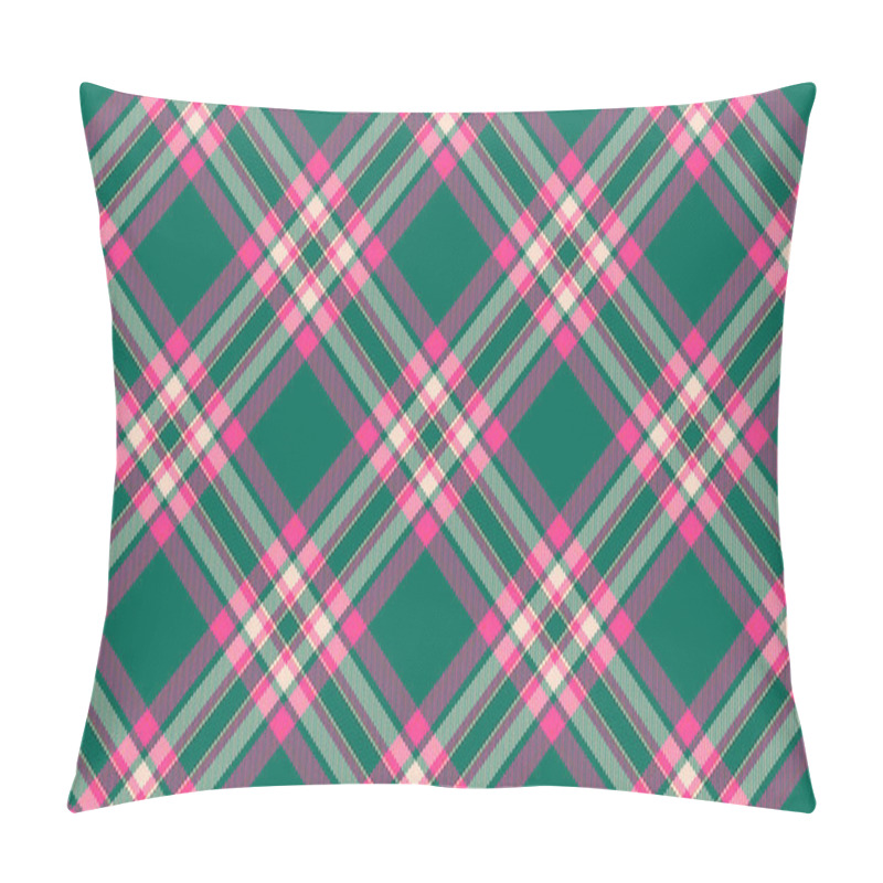 Personality  Tartan Scotland Seamless Plaid Pattern Vector. Retro Background  Pillow Covers