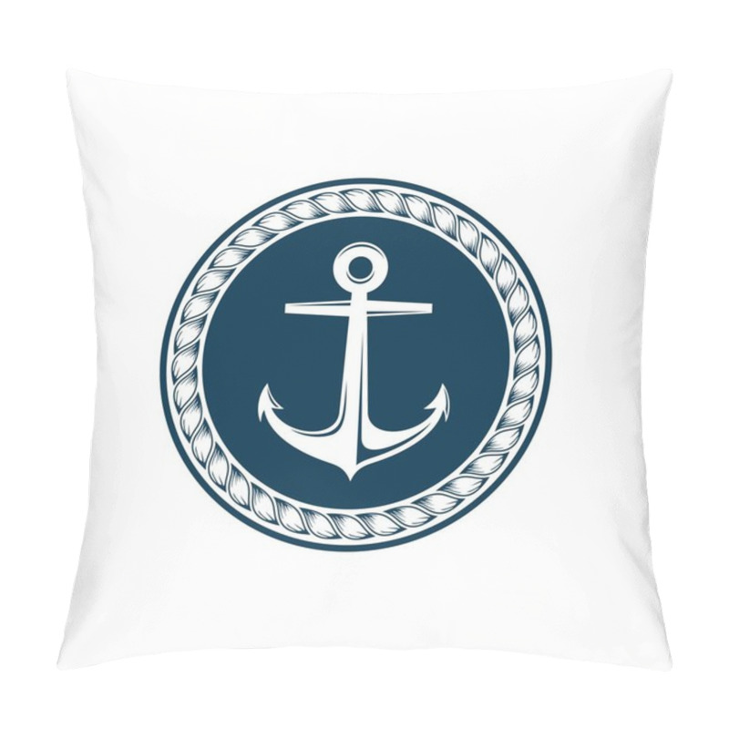 Personality  Vector Icon Template - Anchor Pillow Covers