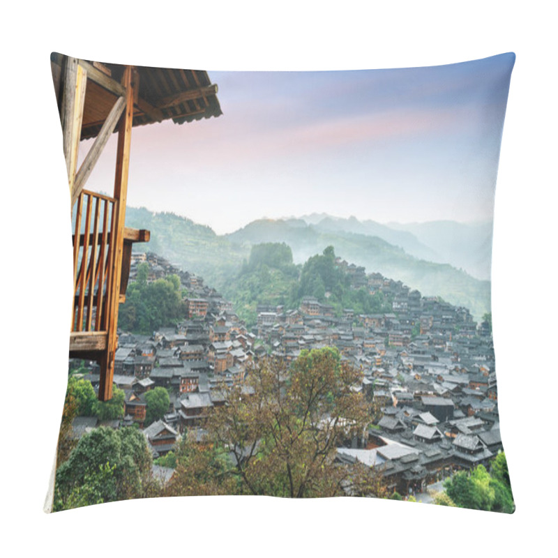 Personality  China Guizhou Xijiang Miao Village Pillow Covers