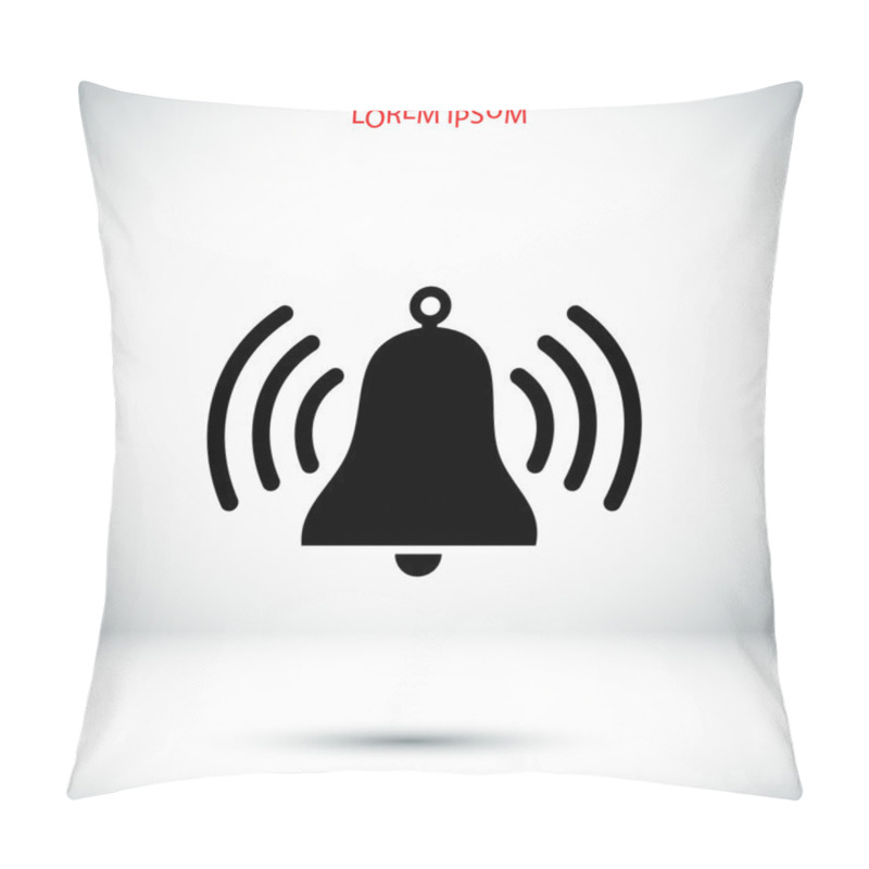 Personality  Ringing Bell Icon Pillow Covers