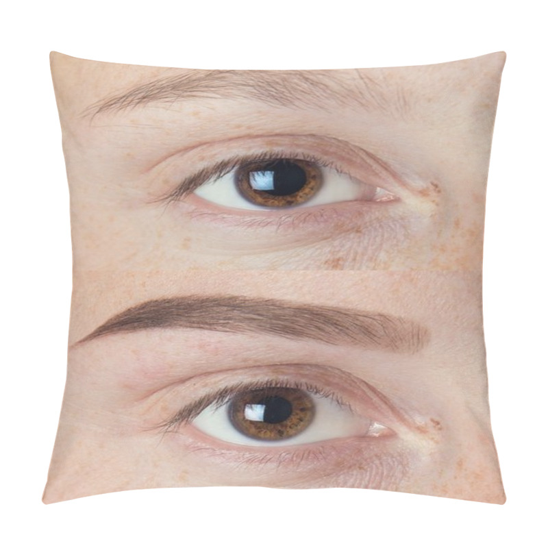 Personality  Beauty Make Up Woman Pillow Covers