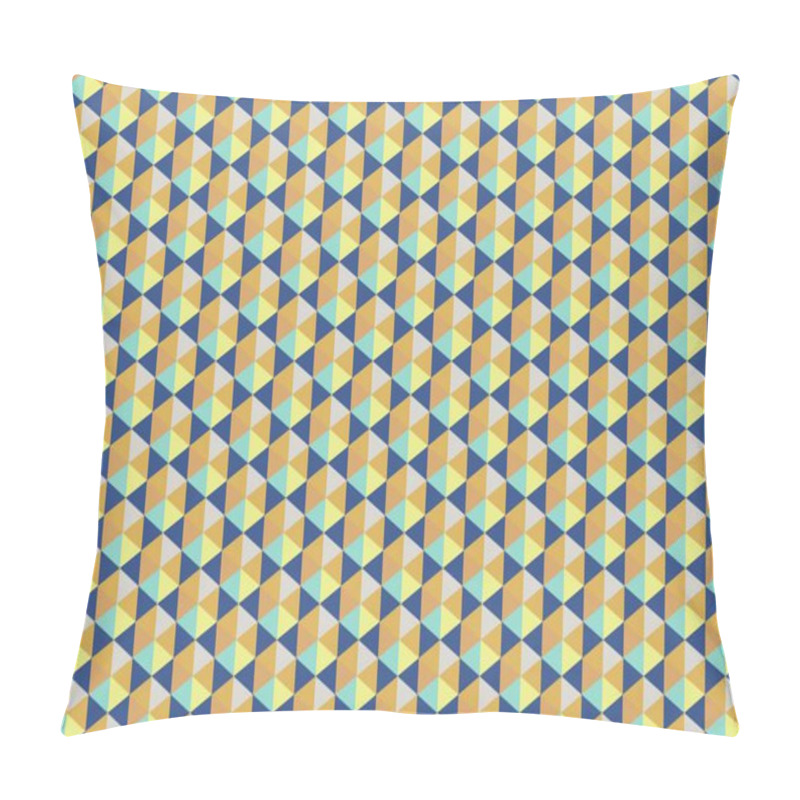 Personality  Abstract Creative Background With Repeated Shapes Pillow Covers