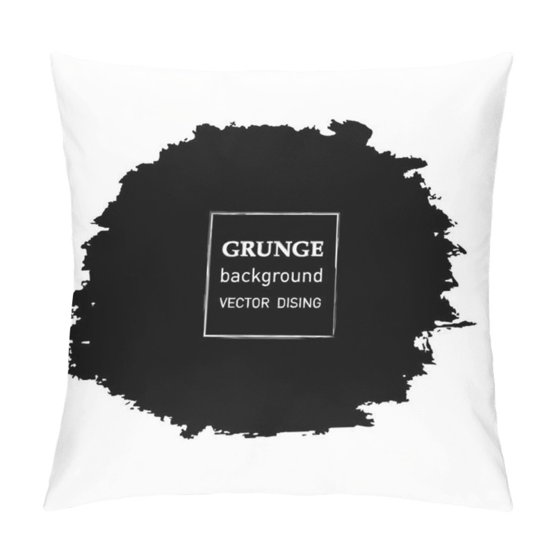 Personality  Grunge Banner. Abstract Vector Template. Pillow Covers