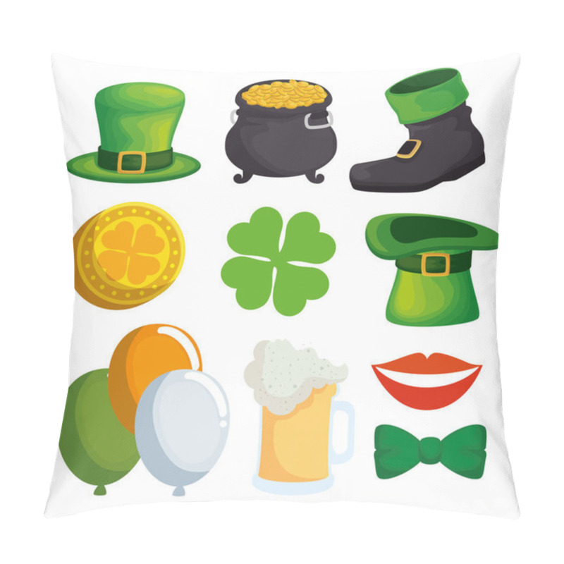 Personality  Set St Patrick Decoration To Traditional Celebration Pillow Covers