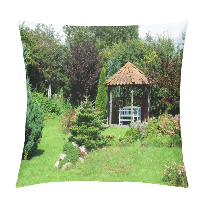 Personality  Beautiful Home Garden Gazebo Pavilion Pillow Covers