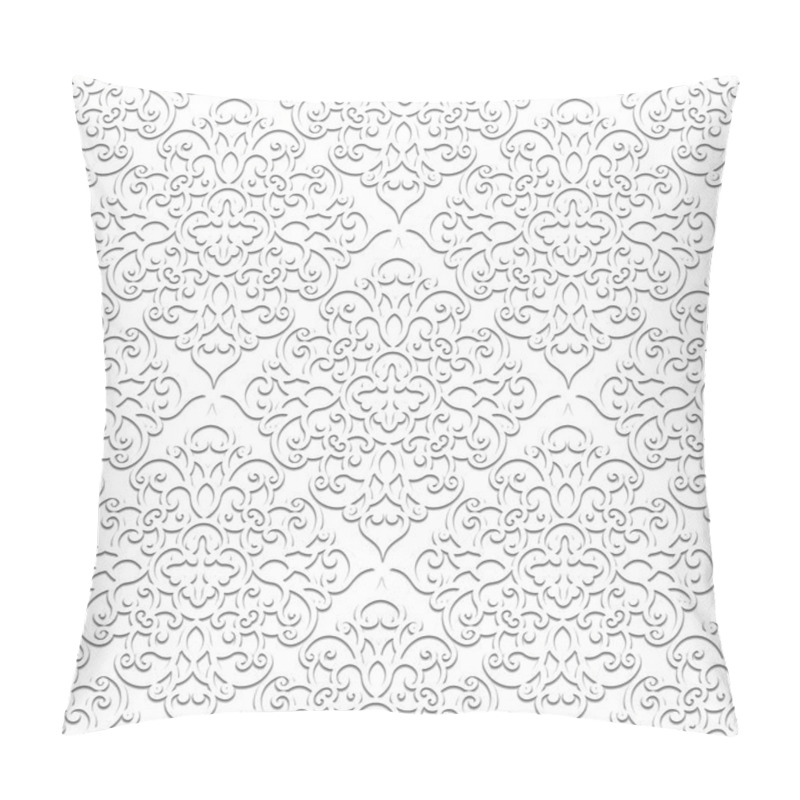 Personality  White Seamless Pattern Pillow Covers