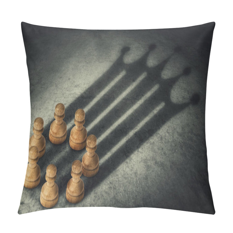 Personality  The Pawns Crown Pillow Covers