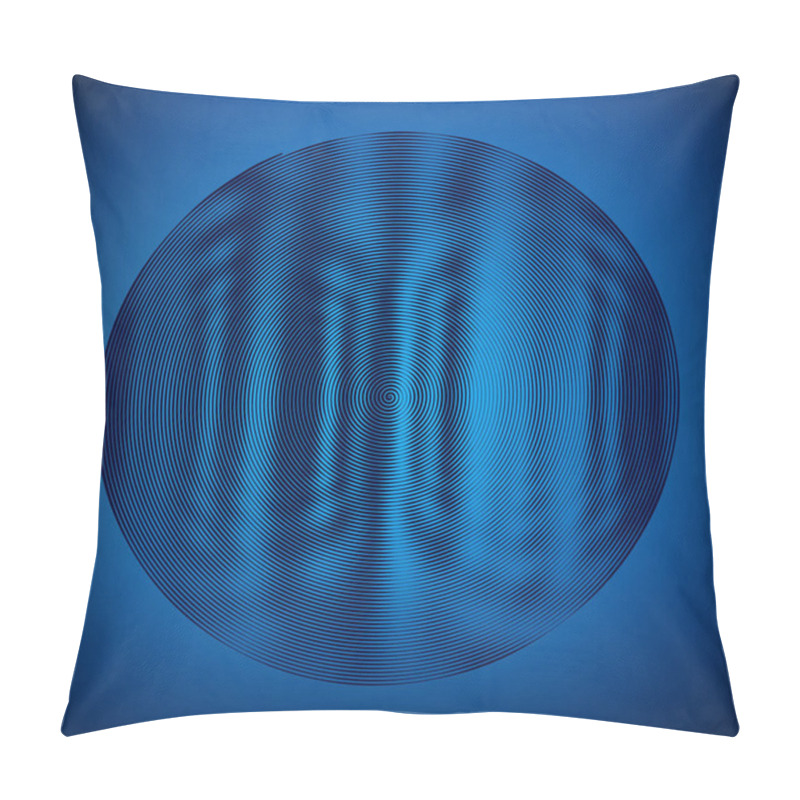 Personality  Monochromatic Grunge Background With Circle Of Stripes And Lines. Element For Design. Pillow Covers