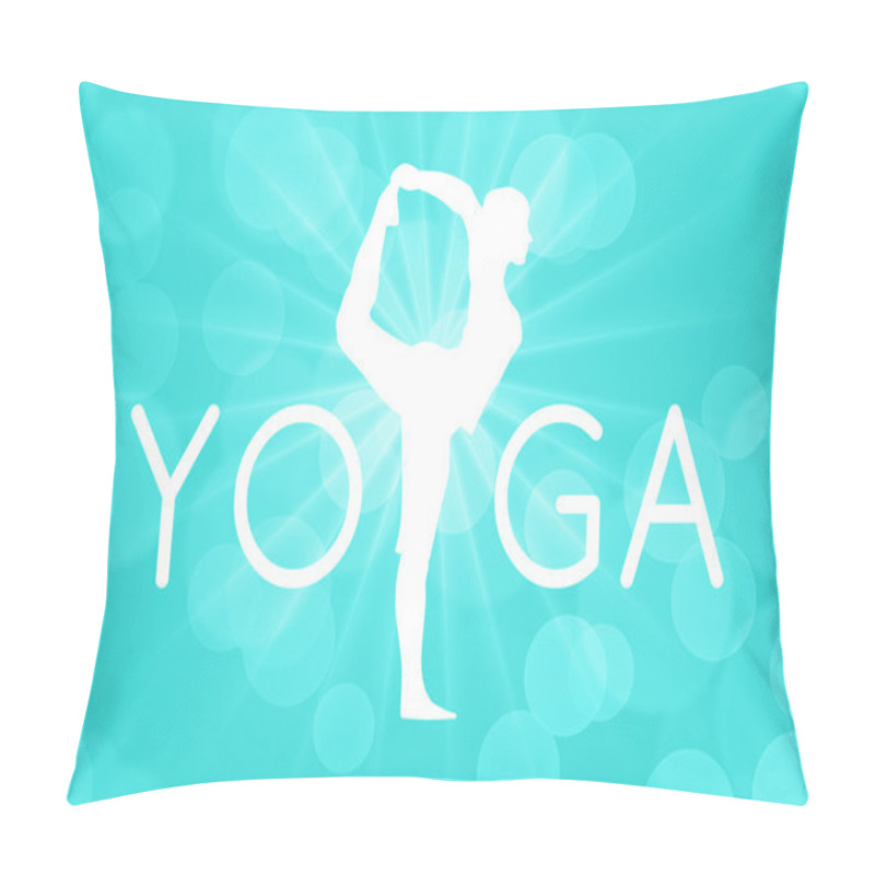 Personality  Yoga Time Background Pillow Covers