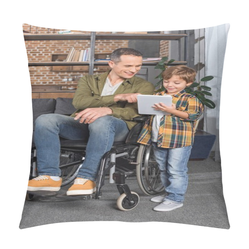 Personality  Family With Tablet Pillow Covers