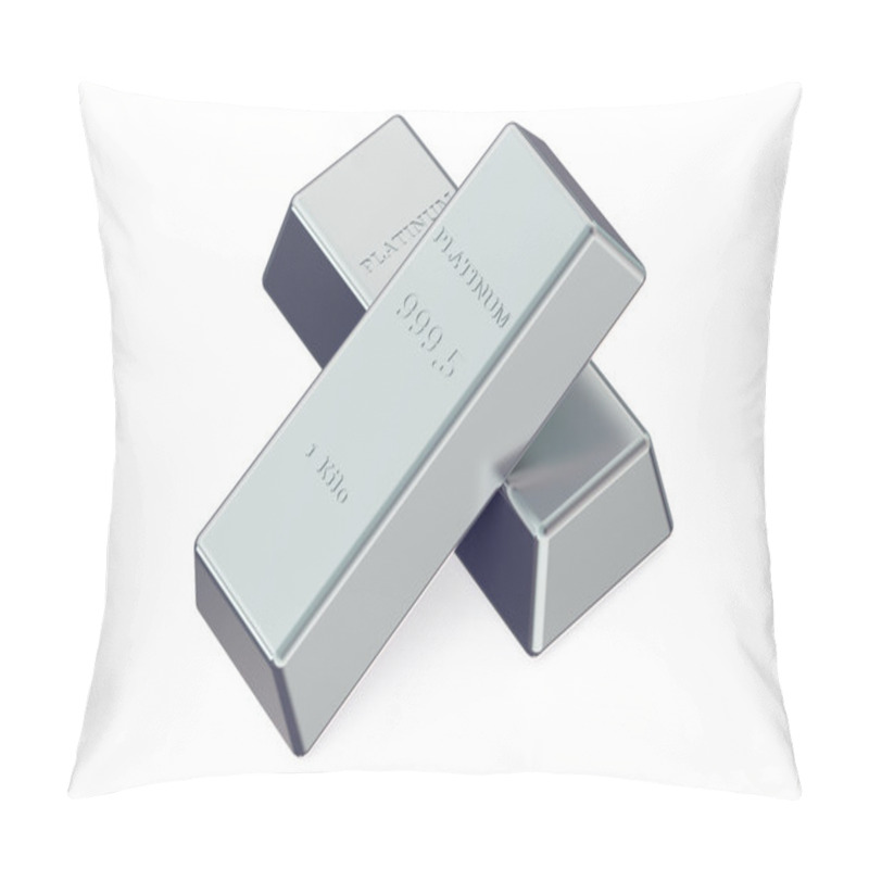 Personality  Two Platinum Bars Pillow Covers