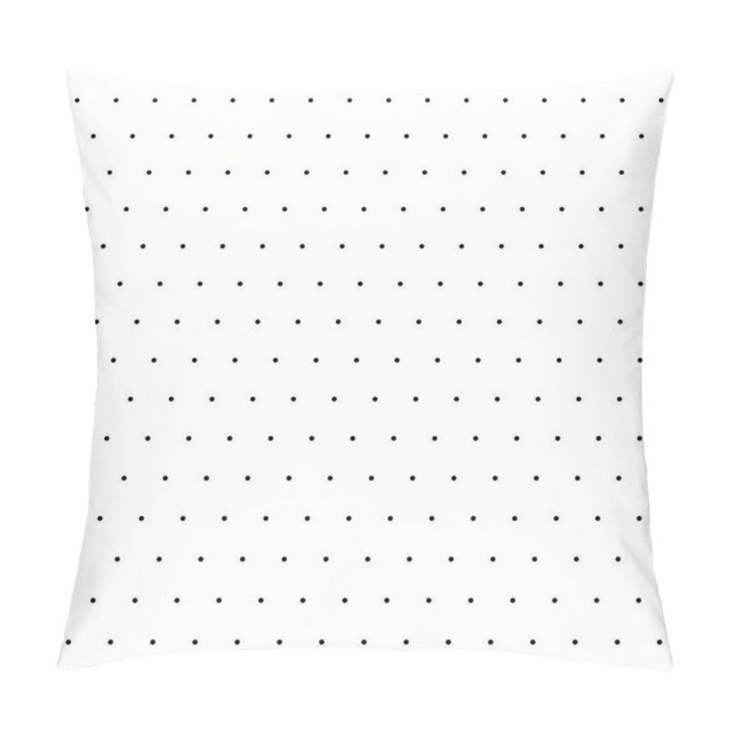 Personality  Abstract Seamless Pattern With Dots. Modern Black And White Texture. Geometric Background Pillow Covers