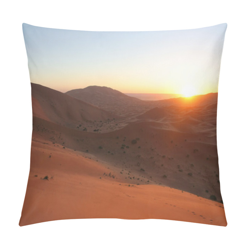 Personality  Sunrise Desert Pillow Covers